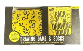 DRAWING GAME &amp; SOCKS THE PERFECT PRESENT FOR THE ASPIRING ARTIST! - $12.86