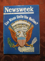 Newsweek Magazine November 18 1968 Nov 68 11/18/68 Election Richard Nixon - £11.00 GBP