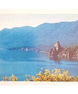 1988 Lake Baikal Panorama USSR Russian Photo Print Card Cold War Era E85K - $42.03 CAD