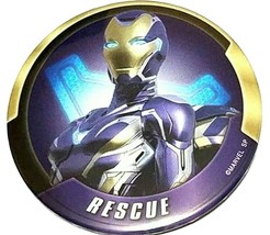 Marvel Avengers End Game RESCUE 2.75 inches Pinback Button - £3.88 GBP