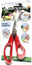 Lot of 2 Allary Style #246 Kitchen Scissors, 7.5 Inch, Red - $9.89