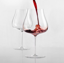 Ultra-thin Rod High Quality Handmade Red Wine Sensory Cup Super Beautiful - £26.58 GBP