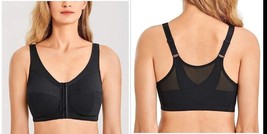 LAUDINE Women&#39;s Front Closure Wireless Bra,  Back Support Posture Bra, (... - $13.48