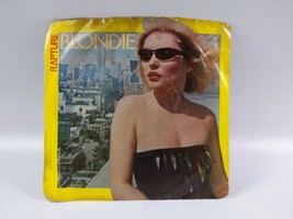 1981 Blondie 7&quot; Vinyl - Rapture / Walk Like Me - Chrysalis Records 45 Rpm - £7.78 GBP