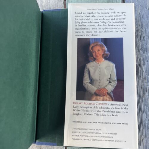 It Takes a Village by Hillary Clinton 1996, Signed Item image 5