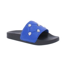 INC INTL Concepts Women Studded Slide Sandals Peymin Size US 5M Cobalt Blue - £15.91 GBP