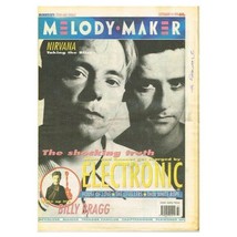 Melody Maker Magazine September 14 1991 npbox187 Nirvana - Billy Bragg - House o - £11.69 GBP