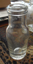 Vintage Glass Medicine Bottle - 1163 Marked - $18.81