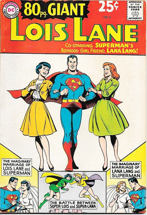 Superman's Girlfriend Lois Lane 80 Page Giant Comic Book #3, DC 1964 FINE+ - $72.45