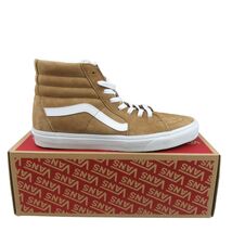 Vans Sk8-Hi Suede Sneakers Men&#39;s Size 11.5 Brown NEW VN0005U9TBN - $59.00