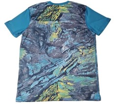 REALTREE Fishing Shirt Mens UPF 30 Short Sleeve Flex Fabric Size XL Wave... - £12.45 GBP