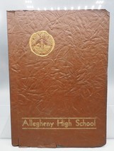 Vintage Allegheny High School January 1939 Pittsburgh Pennsylvania Yearb... - £77.02 GBP