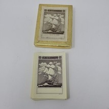 Vintage Antioch EX LIBRIS Bookplates Qty 45 Sailing SHIP  - $18.69