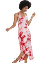 Alcea Rosea Womens Sleeveless Nightdress Long Tie Dye Nightshirt Loose F... - £15.24 GBP