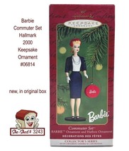 Barbie Commuter Set 2000 Hallmark Keepsake Ornament NIB - $16.95