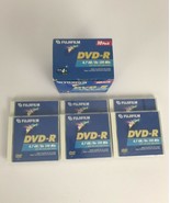New Fujifilm DVD-R Video Recordable Disks 16-Pack 4.7 GB 120 Minutes wit... - £19.14 GBP