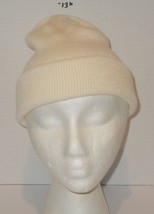 No Boundaries Women&#39;s Beanie Ski Winter Warm Cap Hat OSFM White - $9.85