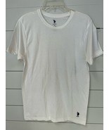 U.S. Polo Assn CREW Neck T-Shirt Tee White S - $171.35 MXN