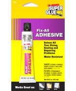 FIX ALL fLeXibLe ADHESIVE Clear Contact Cement rubber shoe vinyl leather... - $25.46 CAD