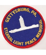 Vintage Gettysburg Eternal Light Peace Memorial Boy Scouts of America BSA Patch - $10.52