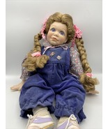 Hamilton Heirloom Dolls “Allison” By Diane Schurig 1992 Porcelain Doll - £36.71 GBP