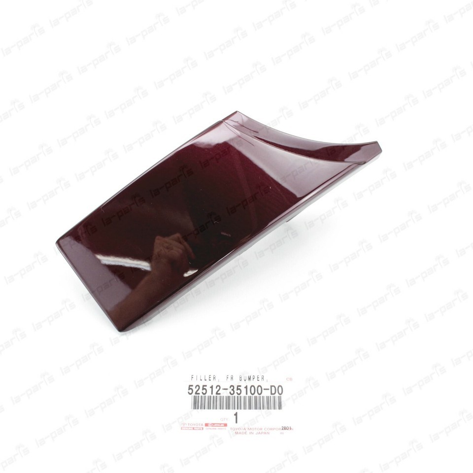 GENUINE TOYOTA FJ CRUISER 07-14 BLACK CHERRY FRONT BUMPER RIGHT PASSENGE... - $39.60