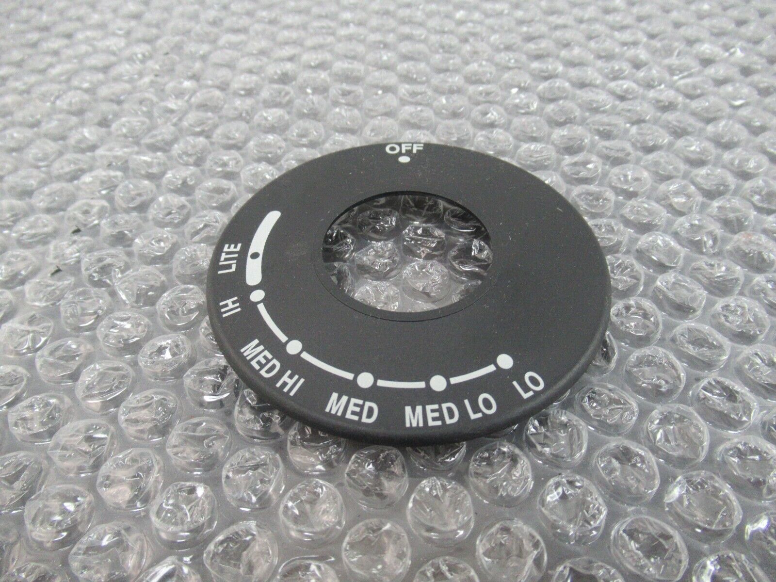 Whirlpool KitchenAid Cooktop Knob Dial Collar 3&quot; Bezel Black  3192164 WP... - $17.23