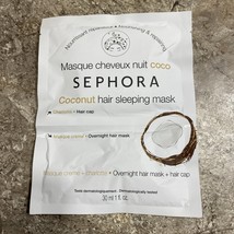 Sephora Coconut Hair Sleeping Mask &amp; Hair Cap New Overnight Hair Mask - €5,17 EUR