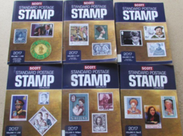 SCOTT 2017 Standard Postage Stamp Catalogue 6 Volumes - complete set (on... - $12.90