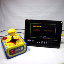 Super Pac-Man Jakks Pacific Namco 2006 Plug N&#39; Play TV Game w/ 4 Games - WORKS - £15.71 GBP
