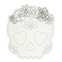Creatology Sugar Skull Shaped Canvases, 2ct. Lot of 2 (4Canvas&#39;) - $23.75