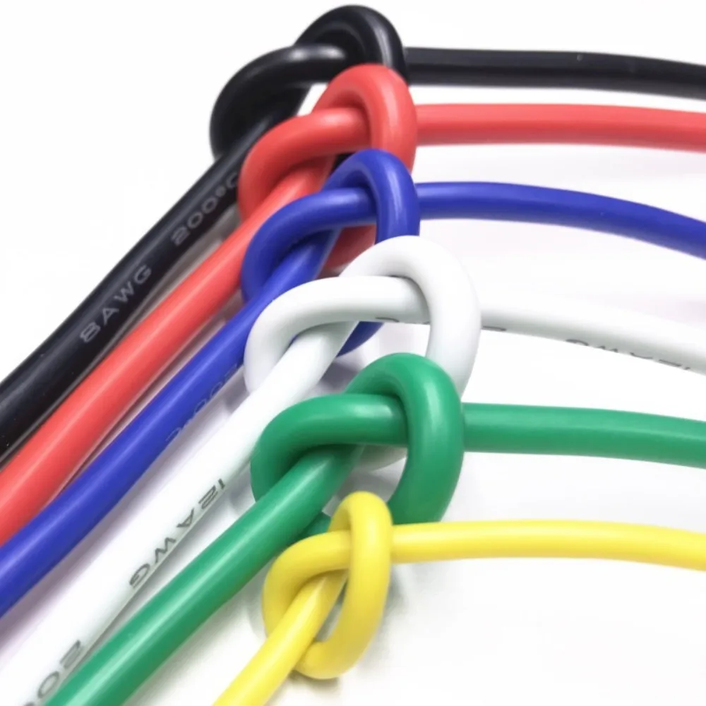 Play Heat-resistant cable wire Soft silicone wire 12AWG 14AWG 16AWG 18AWG 20AWG  - £23.15 GBP