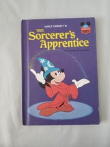 Walt Disneys The Sorcerers Apprentice Hardcover Book 1973 Vintage - £7.84 GBP