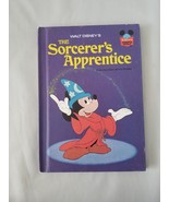 Walt Disneys The Sorcerers Apprentice Hardcover Book 1973 Vintage - £7.89 GBP