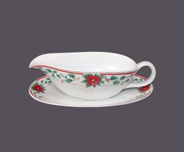 Royal Heritage RHR8 | Holiday Heritage Christmas gravy boat and oval under plate - £51.39 GBP