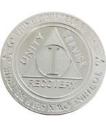 1 Year AA Medallion .999 Fine Silver .5 Oz Trust God Clean House Help Ot... - $722.07 MXN