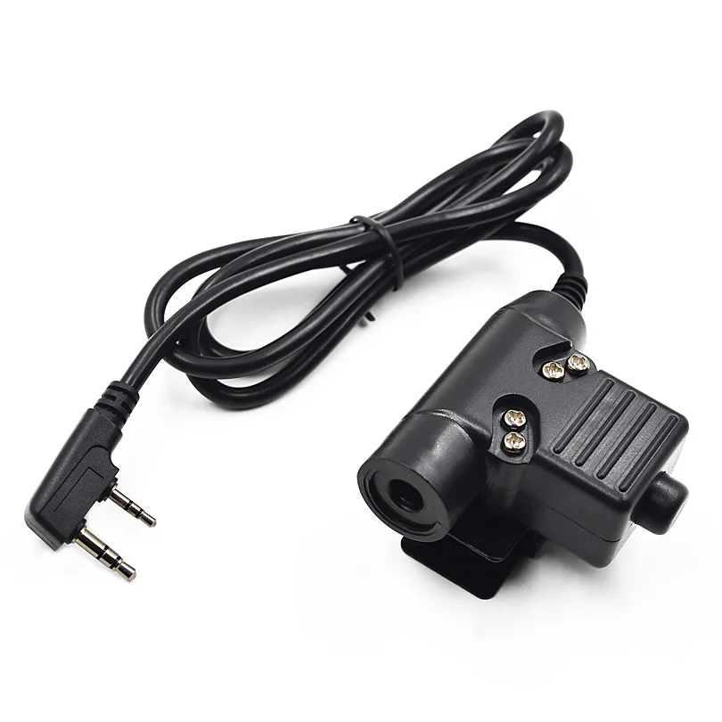 Sporting A U94 PTT Cable A Headset Adapter for A Baofeng UV-5R UV-5RE Plus BF-88 - £33.29 GBP
