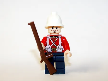 SM British Colonial Soldier Dapper Dan Zulu War Minifigures Custom Lego Figures - $9.60