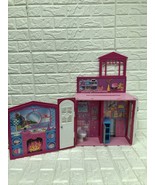Vintage 2009 Mattel R4186 Barbie Glam Vacation Beach House Fold Out N&#39;Go... - £15.89 GBP