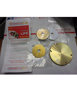 Brass Water Pump Impeller  cover and Seal, Speedseal-life 3-3/8&quot; diameter - $38.61
