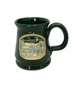 Deneen Pottery Coffee Mug Buckhorn Inn Gatlinburg TN 2010 Green Hand Thrown - $23.33 CAD