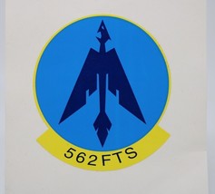 Air Force 562 FTS Sticker Decal Military HTF - $9.87