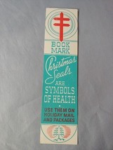 1940 Christmas Seals Book Mark Norristown PA Tuberculosis &amp; Public Healh... - $9.85