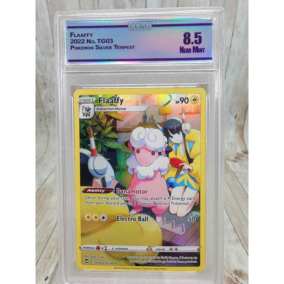 Pokémon Flaaffy Silver Tempest Trainer Gallery Full Art #TG03 CCG 8.5 N/... - $18.54
