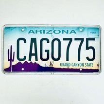  United States Arizona Grand Canyon Passenger License Plate CAG0775 - $229.01 MXN