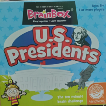 BrainBox US Presidents MindWare The Ten Minute Brain Challenge NEW IN BO... - £22.06 GBP