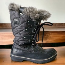 Sorel Tofino II Waterproof Insulated Faux Fur Lined Snow Winter Boots Women 7.5 - £51.59 GBP
