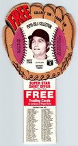 Pepsi-Cola Baseball Trading Card 1977 Rusty Staub Detroit Tigers MLB Diecut - £10.46 GBP