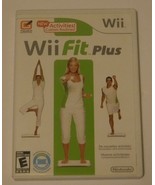 Wii Fit Plus Game only with case and instruction manual no game board  - £5.74 GBP