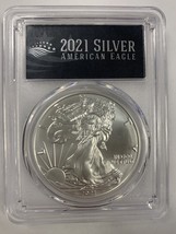 2021-S Silver Eagle T-1 Emergency Issue- PCGS- MS 70- First Strike- Black Label - £100.53 GBP